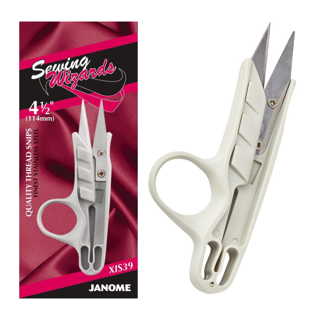 Janome 4 1/2" Quality Thread Snips- Sewing Wizards - Pound A Metre