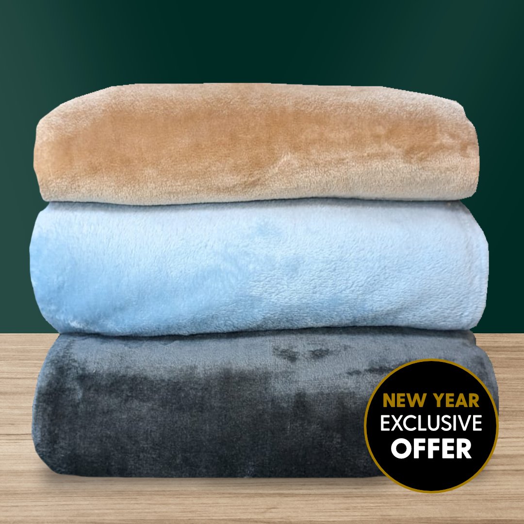 LIMITED OFFER: 3 Metres Cuddle Fleece Variety Bundle- Mixed Colours - Pound A Metre