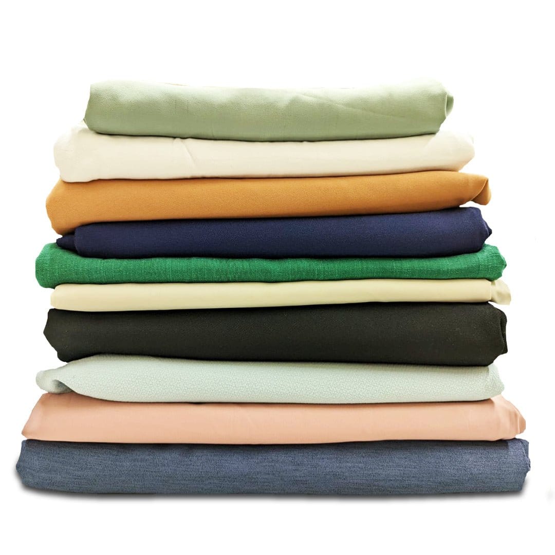 Pound A Metre Lucky Dip Box- 30 Metres Plain Fabric Bundle