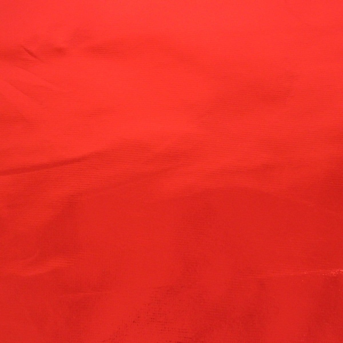 Pound A Metre 1 Metres Luxury Aurora Foil Tricot Lame 45" Wide Red