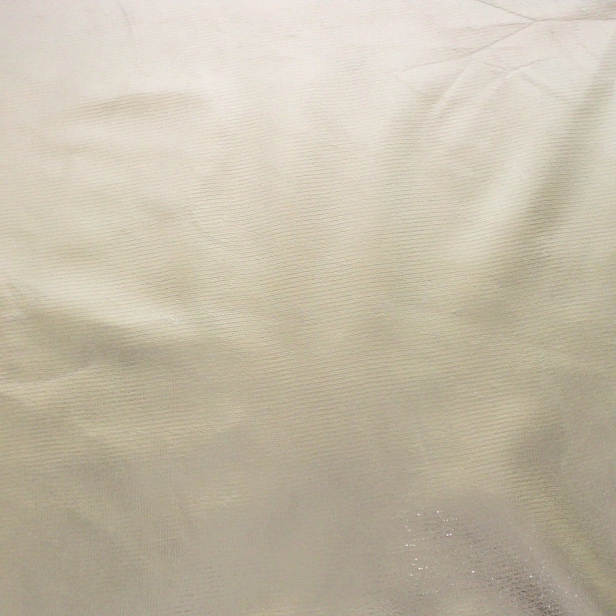 Pound A Metre 1 Metres Luxury Aurora Foil Tricot Lame 45" Wide Silver