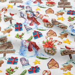 Mega Variety Festive Bundle- 13 x Fat Quarters- 100% Premium Quilting Cotton - Pound A Metre