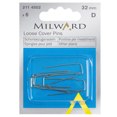 Milward 32mm Loose Cover Pins- 6 Pieces - Pound A Metre