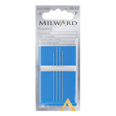 Milward Beading Needles No.10-13 4 Pack - Pound A Metre