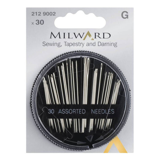Milward Sewing Tapestry and Darning Needles 30 Pack - Pound A Metre