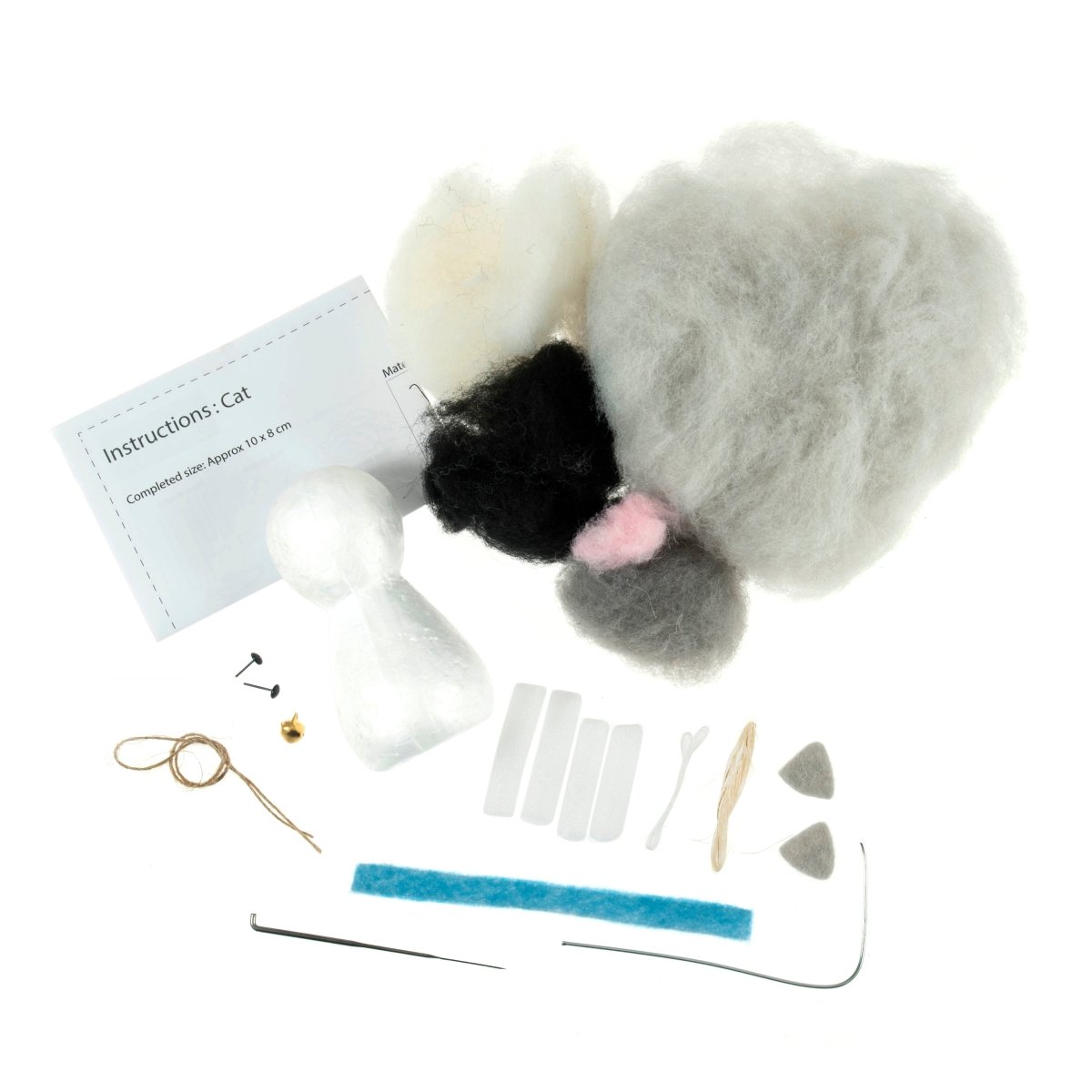 Needle Felting Kit: Cat - Pound A Metre