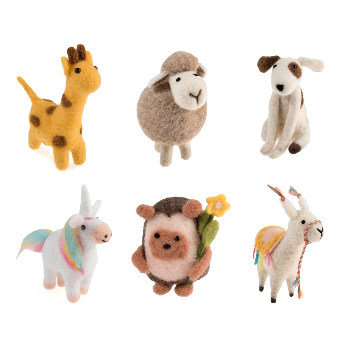 Pound A Metre Per Pack Needle Felting Kit: Unicorn