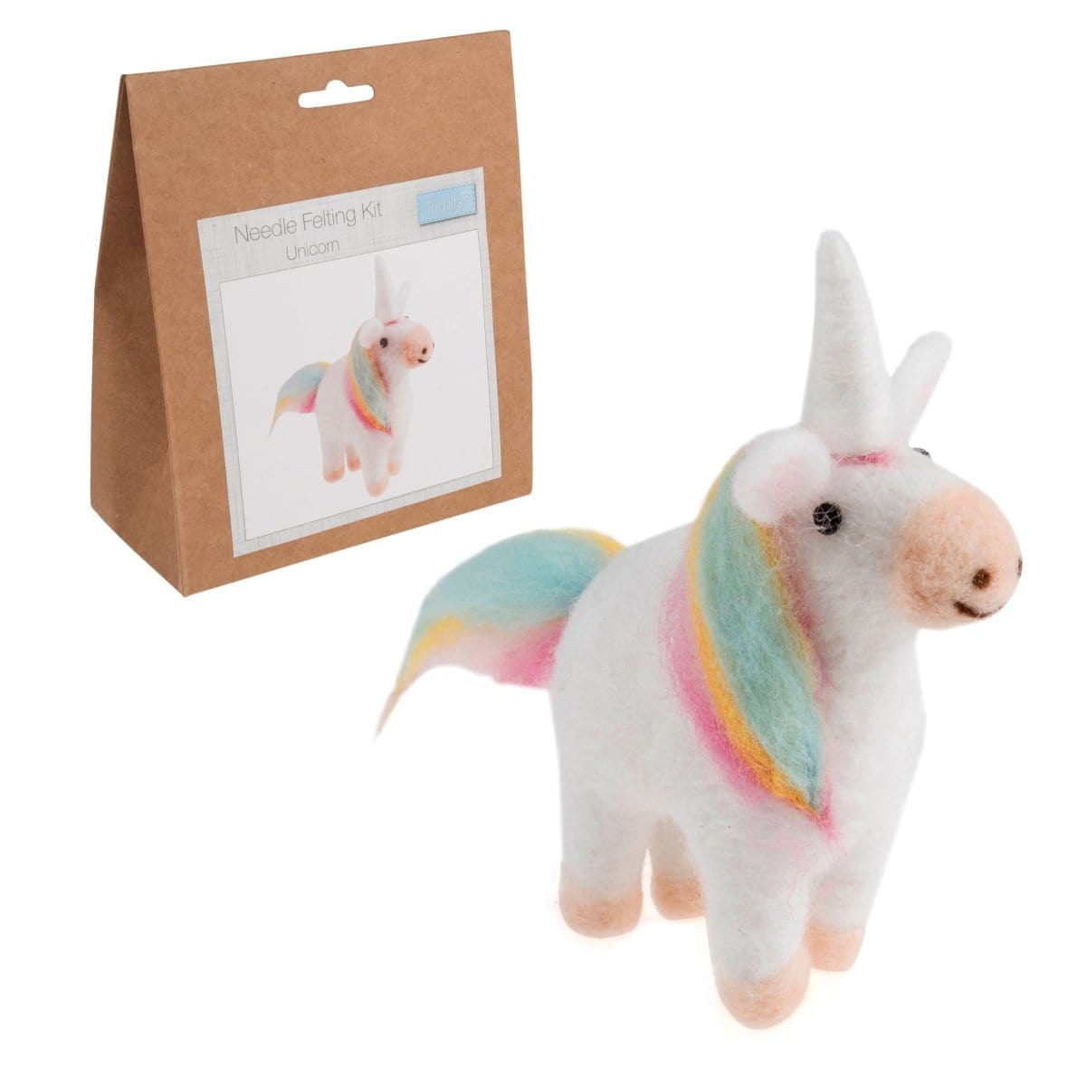 Pound A Metre Per Pack Needle Felting Kit: Unicorn