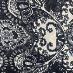 Panel Printed Floral Georgette - 60" Wide (32F) - Pound A Metre
