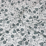 Pound A Metre Per Metre Per Metre Digitally Printed 100% Cotton- 45" Wide (Autumn Sewing)