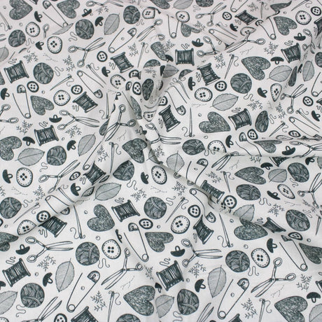Pound A Metre Per Metre Per Metre Digitally Printed 100% Cotton- 45" Wide (Autumn Sewing)