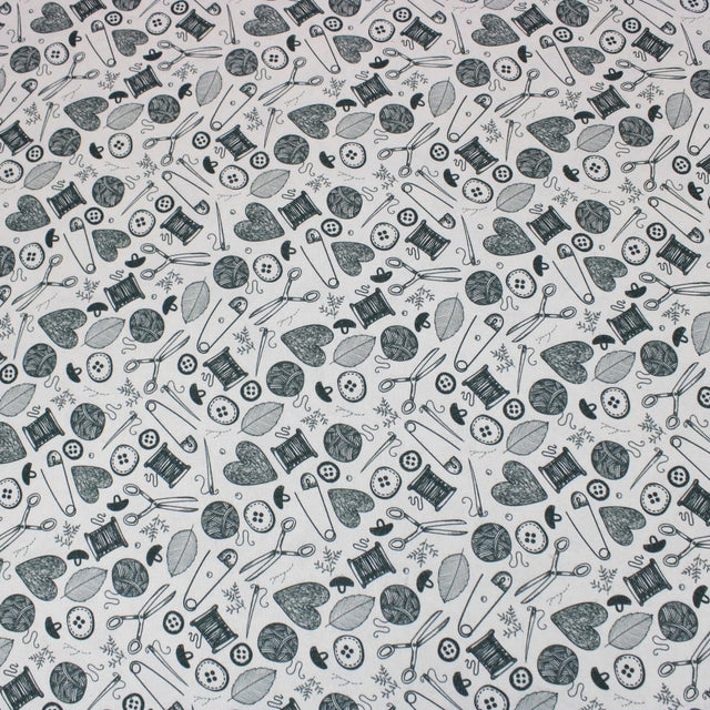 Pound A Metre Per Metre Per Metre Digitally Printed 100% Cotton- 45" Wide (Autumn Sewing)