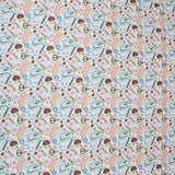 Per Metre Digitally Printed 100% Cotton- 45" Wide (Sewing Frenzy) - Pound A Metre