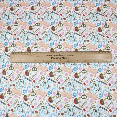Pound A Metre Per Metre Per Metre Digitally Printed 100% Cotton- 45" Wide (Sewing Frenzy)