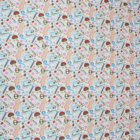 Pound A Metre Per Metre Per Metre Digitally Printed 100% Cotton- 45" Wide (Sewing Frenzy)