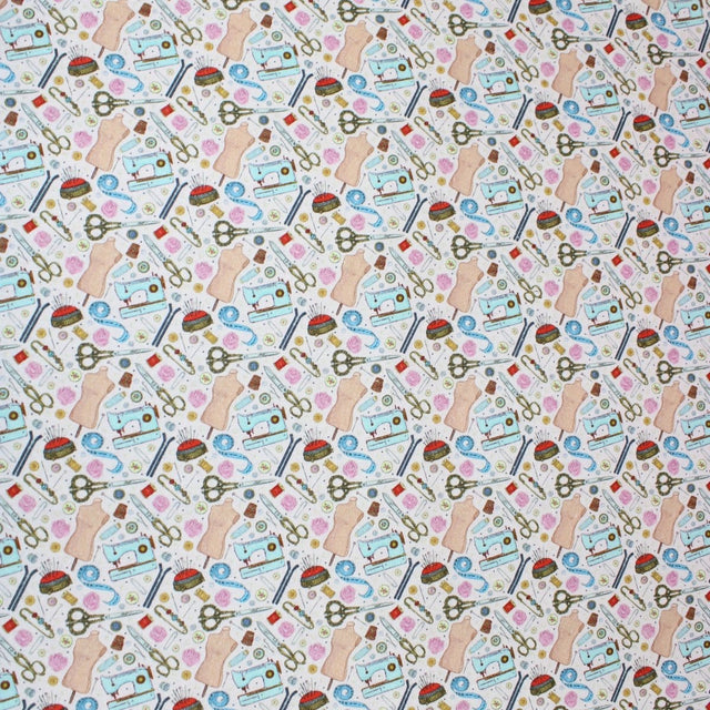 Pound A Metre Per Metre Per Metre Digitally Printed 100% Cotton- 45" Wide (Sewing Frenzy)
