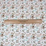 Pound A Metre Per Metre Per Metre Digitally Printed 100% Cotton- 45" Wide (Sewing Room)