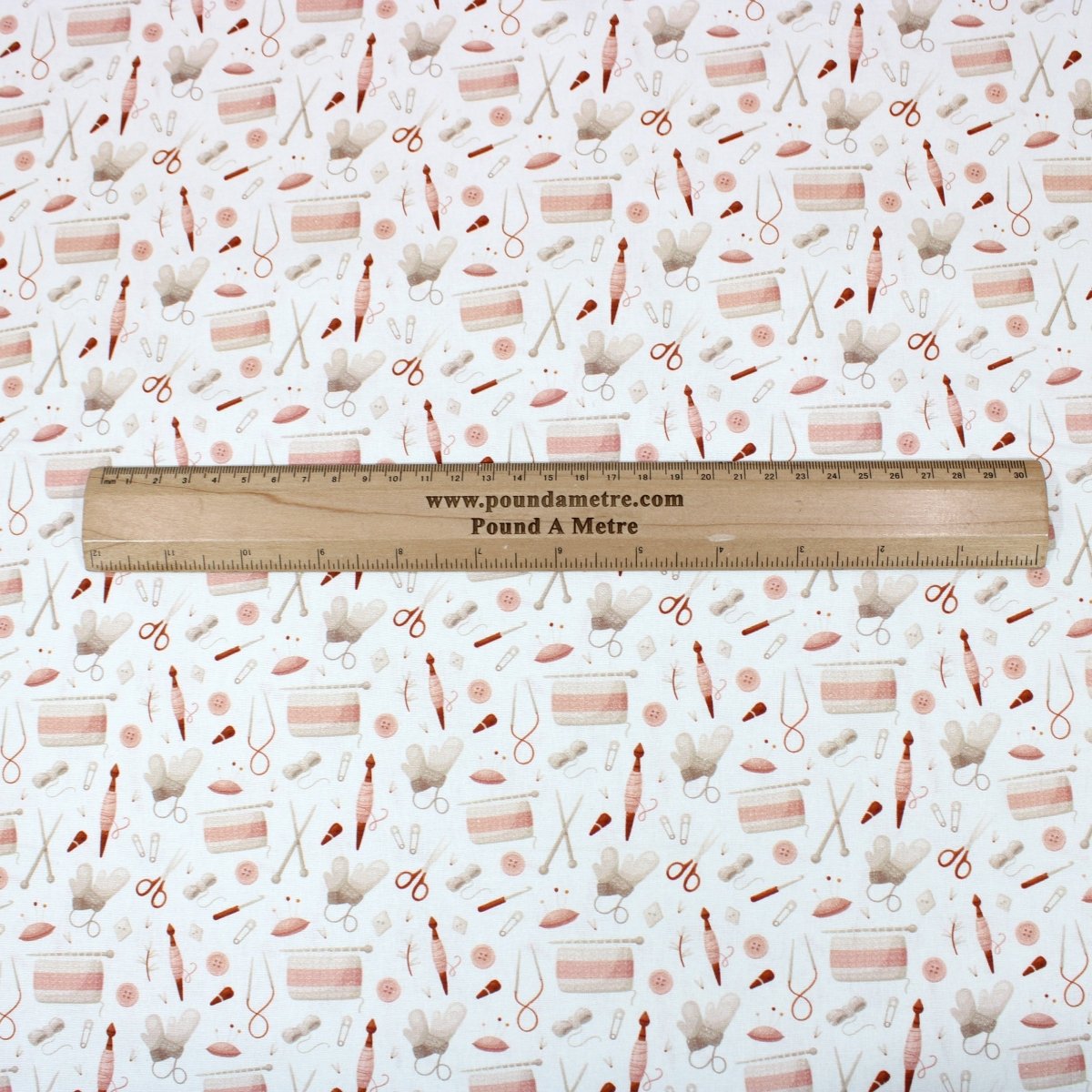 Per Metre Digitally Printed 100% Cotton- 45" Wide (Soft Knitting) - Pound A Metre