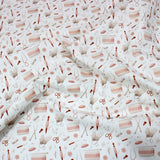 Pound A Metre Per Metre Per Metre Digitally Printed 100% Cotton- 45" Wide (Soft Knitting)