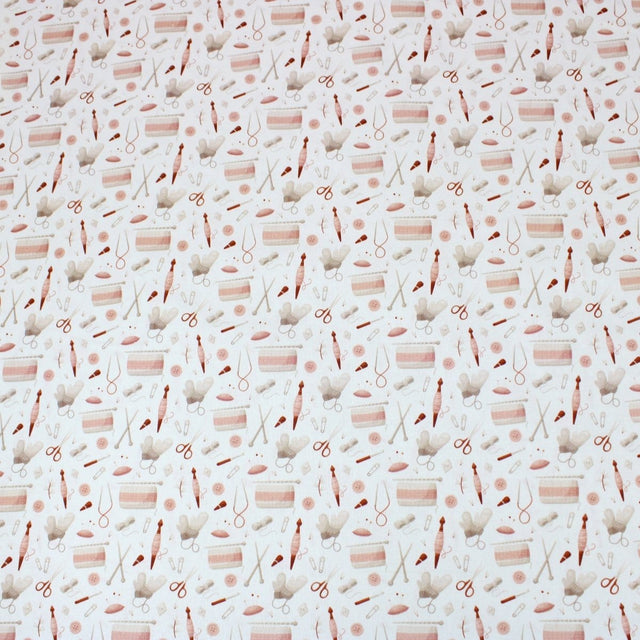 Pound A Metre Per Metre Per Metre Digitally Printed 100% Cotton- 45" Wide (Soft Knitting)