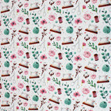 Per Metre Digitally Printed 100% Cotton- 45" Wide (Spring Sewing) - Pound A Metre