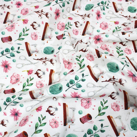 Pound A Metre Per Metre Per Metre Digitally Printed 100% Cotton- 45" Wide (Spring Sewing)