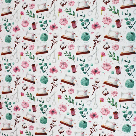 Pound A Metre Per Metre Per Metre Digitally Printed 100% Cotton- 45" Wide (Spring Sewing)