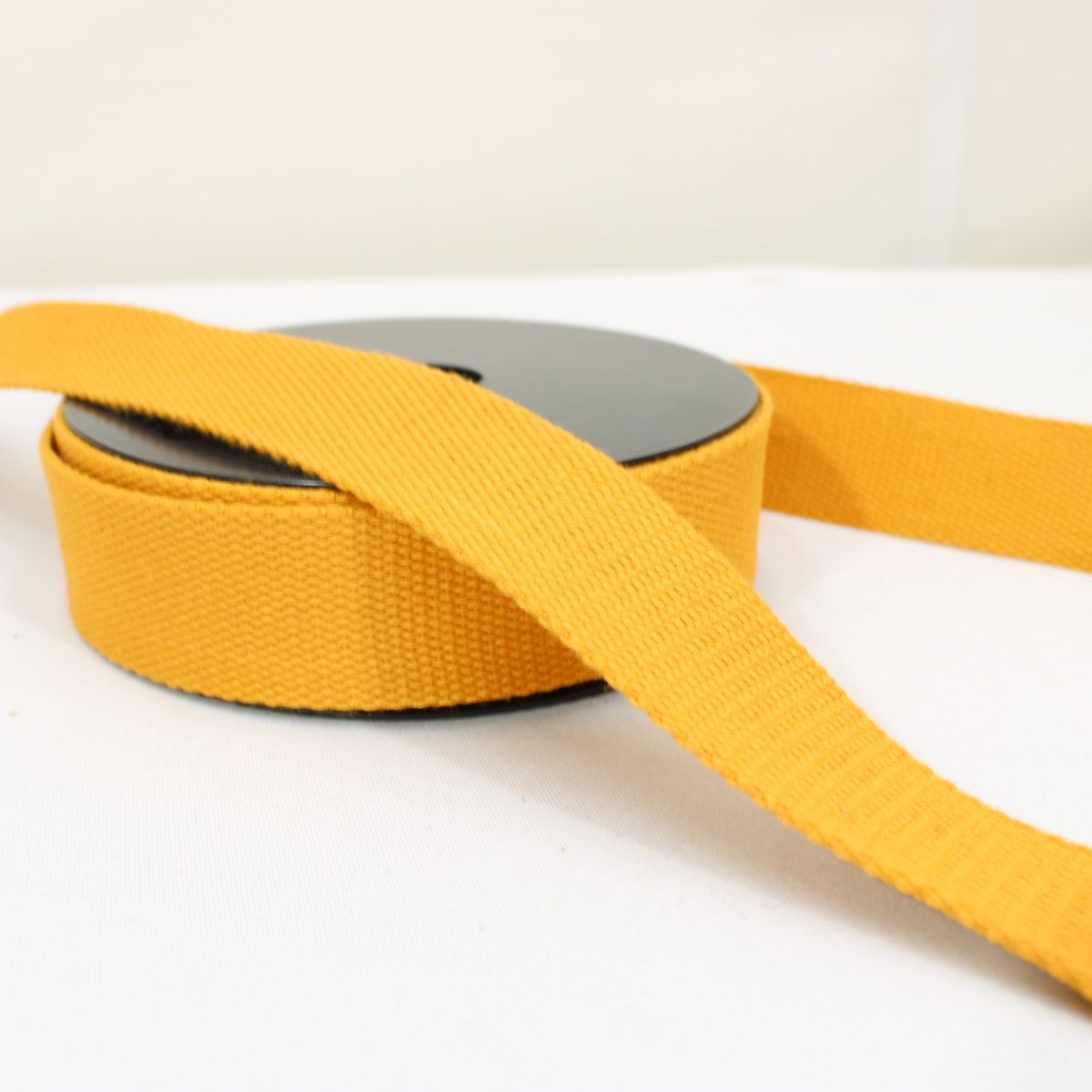 Plain Cotton Tape Webbing: 38mm Wide For Bag Strapping- 7 Colours - Pound A Metre