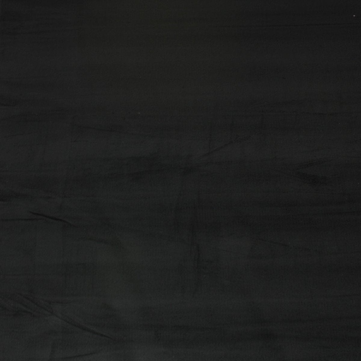 Pound A Metre Black / Sold Per Metre Premium 100% Cotton Corduroy - 21 Wale - 60" Wide - Variations Available