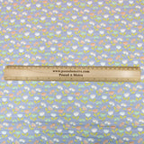 Pound A Metre 1 Metre Premium 100% Floral Quilting Cotton - Floral Melody - 44" Wide Dusky Lilac