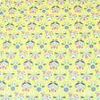 Pound A Metre 1 Metre Premium 100% Floral Quilting Cotton - Flower  - 44" Wide Lime