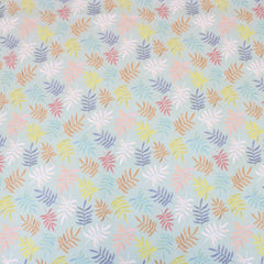 Premium 100% Floral Quilting Cotton - Leaf Melody - 44" Wide Pale Mint - Pound A Metre