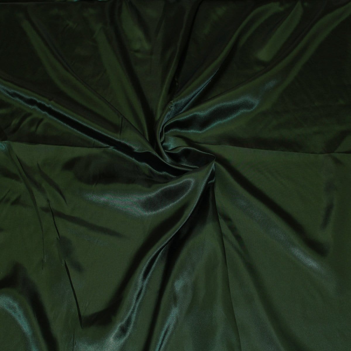 Pound A Metre Full Metre / Bottle Green Premium 100% Polyester Satin 60" Wide - Variations Available