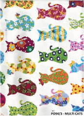 Premium 100% Printed Cotton Canvas 55" Wide - Variations Available - Pound A Metre