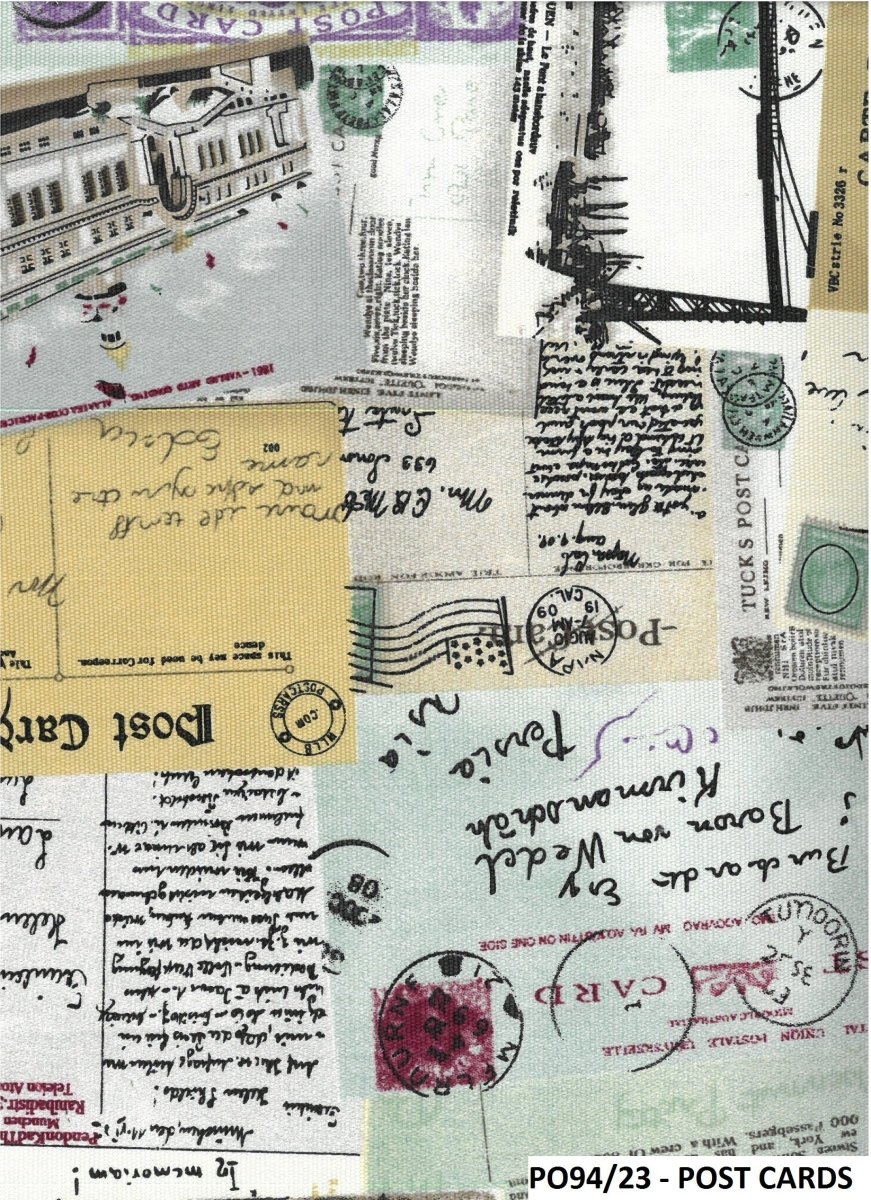 Premium 100% Printed Cotton Canvas 55" Wide - Variations Available - Pound A Metre