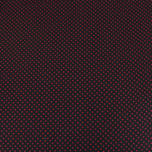 Premium 100% Quilting Cotton 45’ Wide Red Star - Pound A Metre