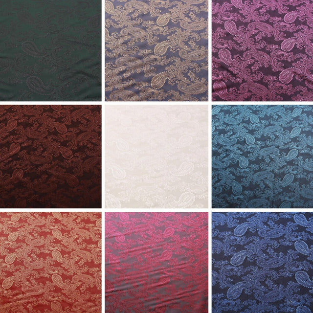Premium Luxury Thai Silk Jacquard Lining 60" Wide - Variations Available - Pound A Metre