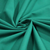 Pound A Metre Jade Green / Full Metre Premium Plain Polycotton Fabric, 60° Washable, 45"- 20 Colours Available