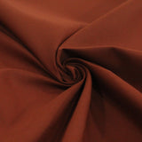 Pound A Metre Teracotta / Full Metre Premium Plain Polycotton Fabric, 60° Washable, 45"- 20 Colours Available