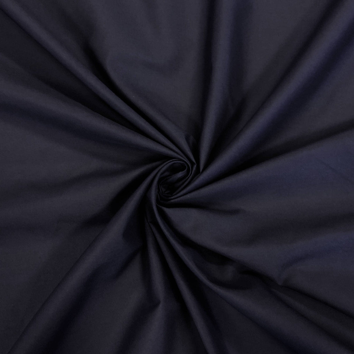 Pound A Metre Navy / Full Metre Premium Plain Polycotton Fabric, 60° Washable, 45"- 20 Colours Available