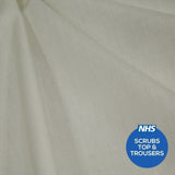 Pound A Metre Premium Plain Polycotton Fabric, 60° Washable, 45"- 20 Colours Available
