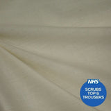Pound A Metre Premium Plain Polycotton Fabric, 60° Washable, 45"- 20 Colours Available