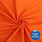Pound A Metre Orange / Full Metre Premium Plain Polycotton Fabric, 60° Washable, 45"- 20 Colours Available