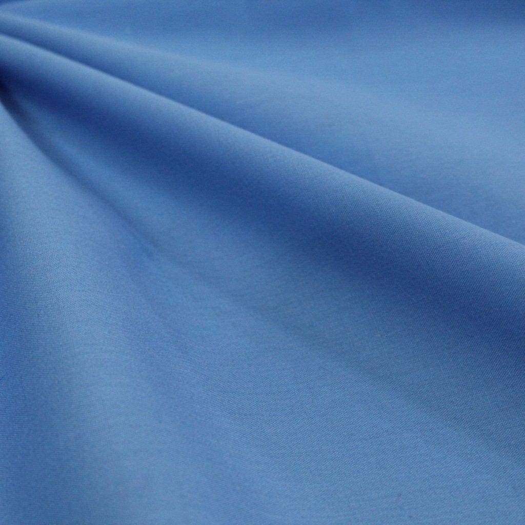 Pound A Metre Premium Plain Polycotton Fabric, 60° Washable, 45"- 20 Colours Available