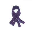 Pound A Metre Premium Plum Zip - 23cm Long