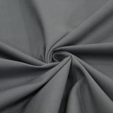 Pound A Metre Grey / Full Metre Premium Poly-Cotton Drill Fabric- 8 Colours 60" Wide