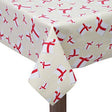 Premium PVC Tablecloth Fabric- England Flag 140cm Wide - Pound A Metre