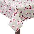 Pound A Metre Full Metre Premium PVC Tablecloth Fabric- England Flag 140cm Wide