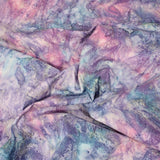 Pound A Metre Per Metre / Purple & Blue (BK410/F) Premium Quality 100% Cotton Bali Batik (BK410)- 6 Colours Available
