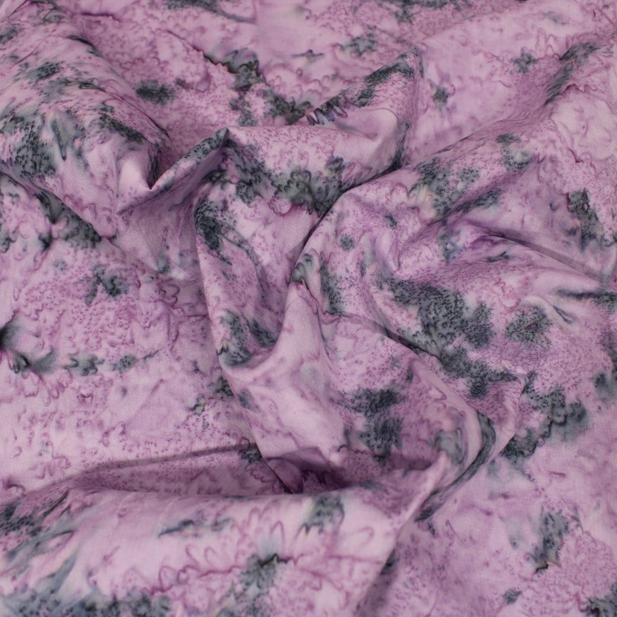 Pound A Metre Per Metre / Purple & Grey (BK410/H) Premium Quality 100% Cotton Bali Batik (BK410)- 6 Colours Available